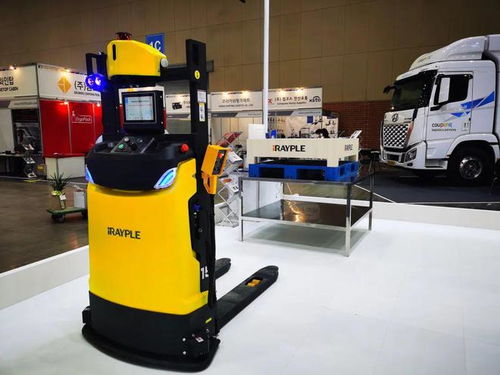 華?？萍糰mr產(chǎn)品亮相korea mat國際物流展,全場閃耀的星